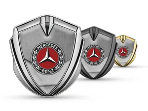 Mercedes Metall Kuppel Emblem Sportlicher Look Hochwertig
